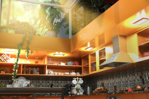 Воссоздание интерьера кухни по фотографии, сгенерированной ИИ