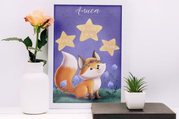 Детская метрика лиса