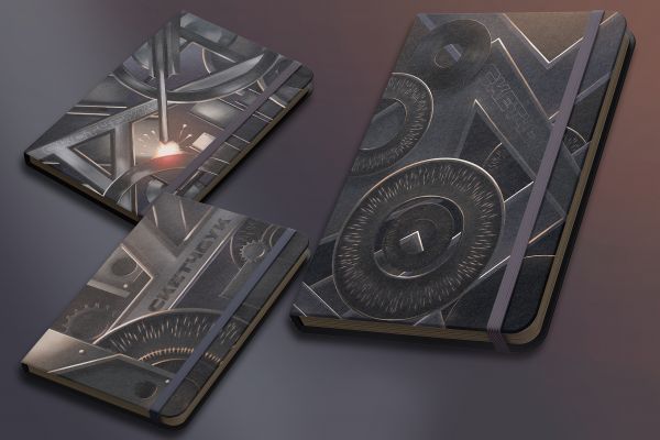 Серия обложек для скетчбуков по мотивам картин Франтишека Купки