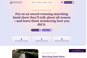 Сервис по продаже оркестровой музыки для шоу.