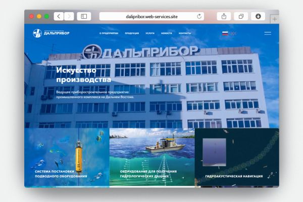 Дальприбор - Wordpress