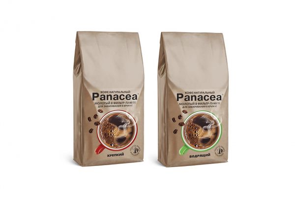 Этикетка для крафтового кофе