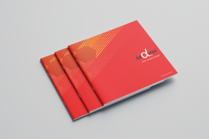 На изображении представлен проект по графическому дизайну каталога компании "Gedion"