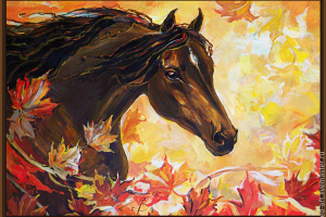 Реквием по лошади, улетевшей на рассвете.