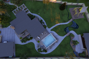 Сад извилистого ручья