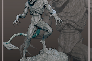 Фигурка для настолки. Печать