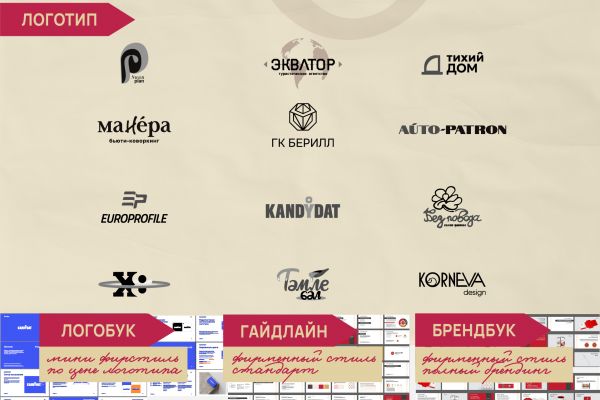 Логобук, гайдлайн, брендбук
