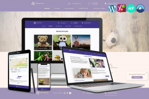 Сайт интернет-магазина мягких игрушек "Мир детства"