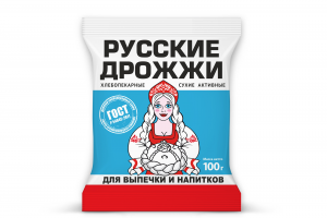 Упаковка для дрожжей