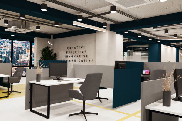 Дизайн-проект  Co working пространства