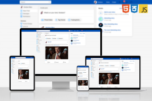 Социальная сеть "Дистанция"