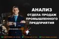 Анализ отдела продаж промышленного предприятия. Консультация. Обучение