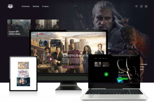 Веб-приложение для выбора сериала с их описанием