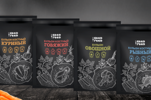 Серия дизайна для костных бульонов