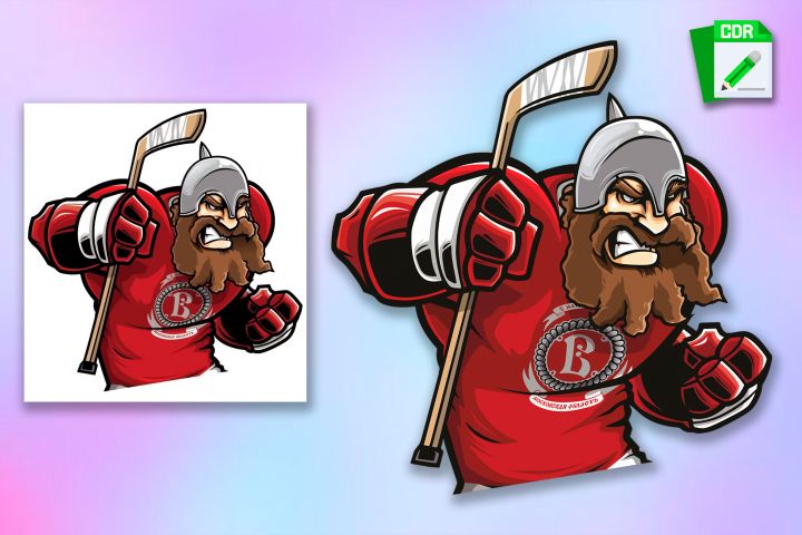 Отрисовка сложного логотипа в векторе по фото - 5477635