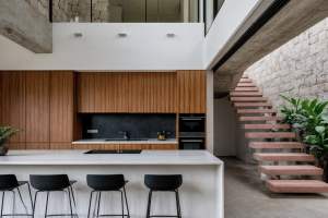 дом в стиле индустриальный минимализм