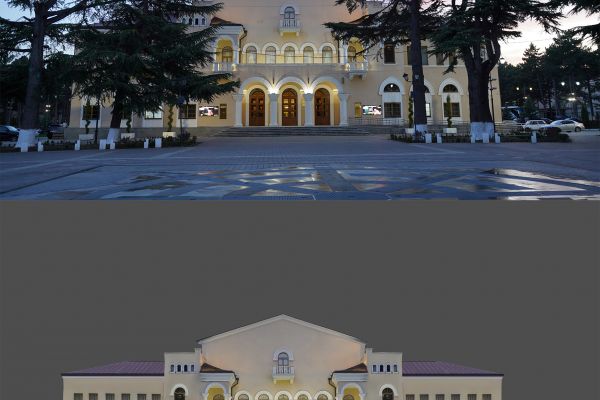 Апскейл, удаление лишних объектов и обтравка