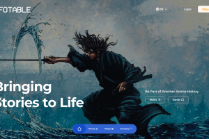 Корпоративный учебный сайт для студии ufotable