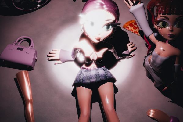 Гламурная обложка в 3D для трека