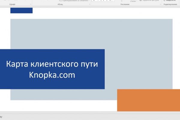 Разработка карты пути клиента CJM сервиса бухгалтерских услуг КНОПКА
