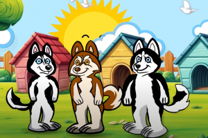 Мультсериал для детей анимационный "ХАСКИЛАНДИЯ"