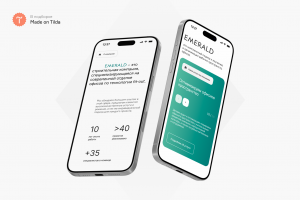 Корпоративный сайт строительной компании Emerald