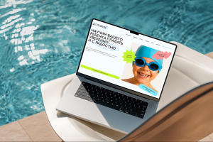 Дизайн сайта для детской школы плавания