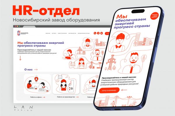 сайт для отдела персонала