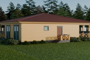 Дом из бруса 2