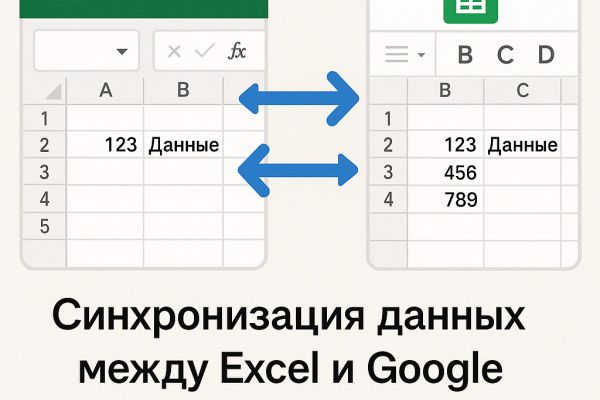 Синхронизация данных Excel ↔ Google Sheets для автоматизации