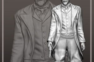 Фигурка ковбоя (Миниатюры)