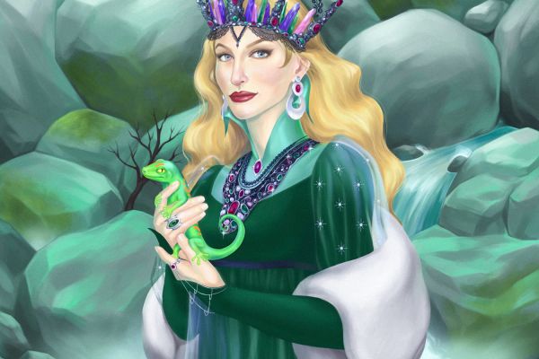 Портрет в образе Хозяйки медной горы