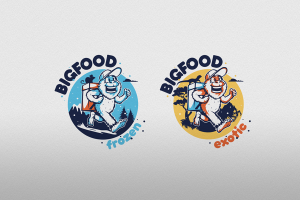 Логотип для замороженных кормов для рептилий