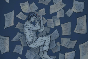 Иллюстрации к сборнику стихотворений Артема Еркина