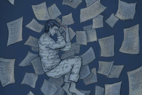 Иллюстрации к сборнику стихотворений Артема Еркина