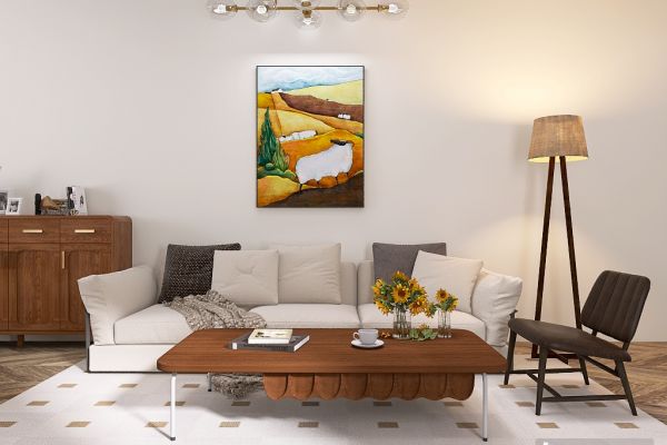 Гостиная современная классика