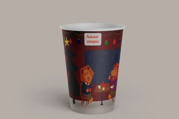 Иллюстрация для стаканчика