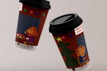 Иллюстрация для стаканчика