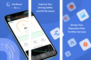 Мобильное приложение службы доставки и трекинга пользователя ZenRoad