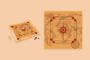 Настольная игра "Carrom"