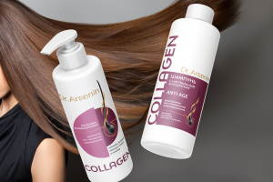 Дизайн этикетки средств для волос