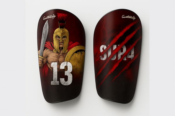 Уникальный дизайн футбольных щитков