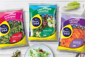 Разработка дизайна упаковки "Green salad"