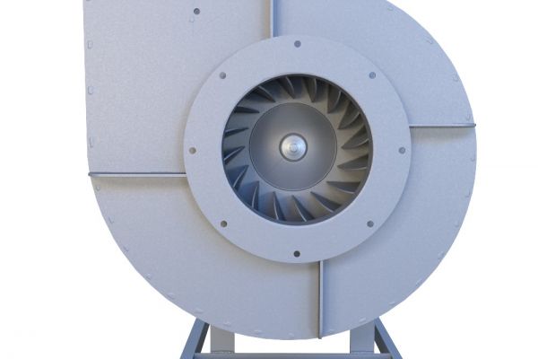 3д визуализация радиального вентилятора