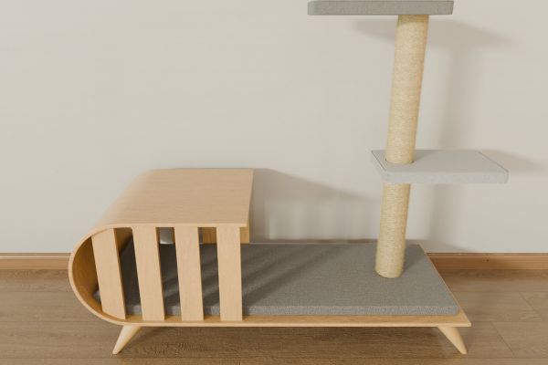 Визуализация когтеточки для кошки