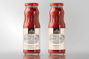 Дизайн упаковки для соусов "Южное изобилие"