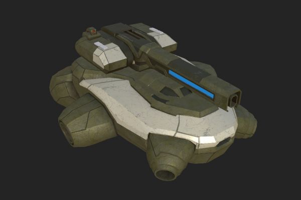 Создание модели танка для игры