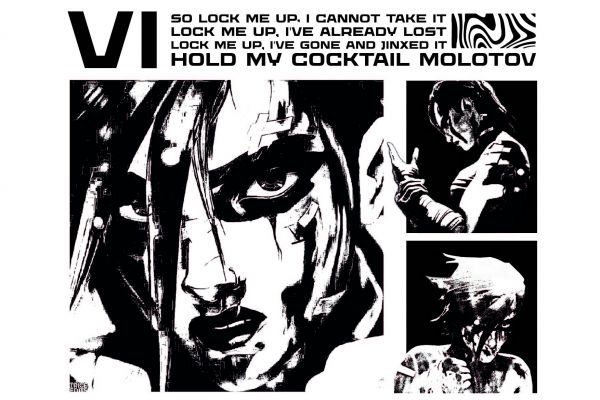 Принт для футболки Arcane