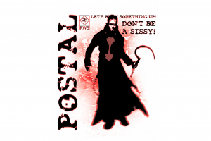 Принт для футболки Postal