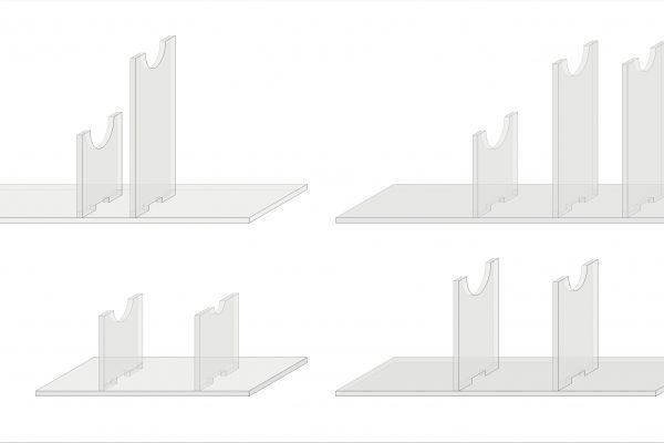 модели акриловых подставок под детали